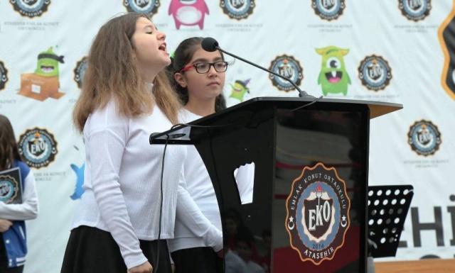Ataşehir, Emlak Konur Ortaokulu Cumhuriyet Bayramı Kutlamaları, 2017