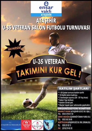 Ataşehir Ensar Vakfı, Veteran Futbol Turnuvası 2016