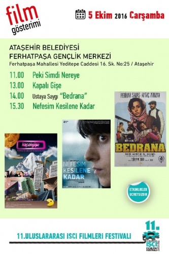 Ataşehir 11. Uluslararası İşçi Filmleri Festivali