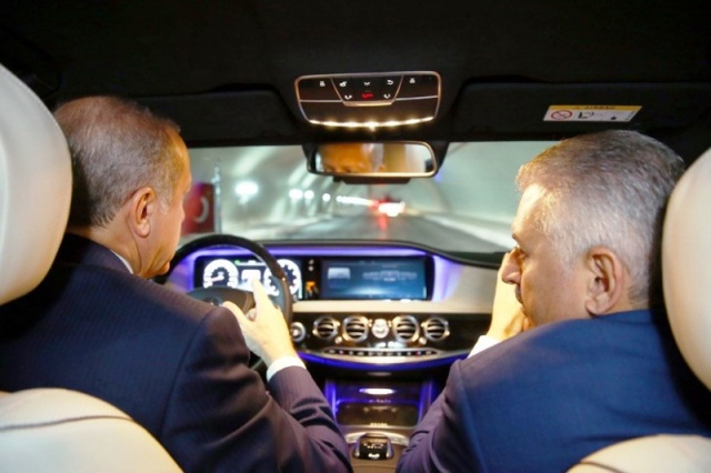 Avrasya Tüneli, Recep Tayyip Erdoğan Test Sürüşü 2016