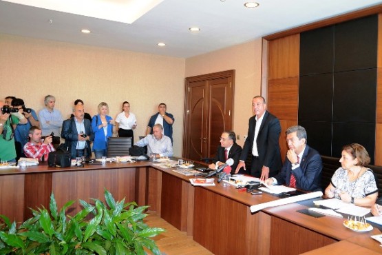 Ataşehir Finans Merkezi,  Battal İlgezdi, Basın Toplantısı