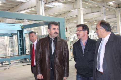 ÇANDEF, KURŞUNLU SÖĞÜT SERAMİK FABRİKA ZİYARETİ