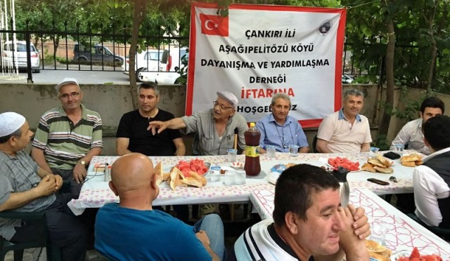 İstanbul Ataşehir, Çankırı Aşşağıpelitözü Derneği İftarı 2016