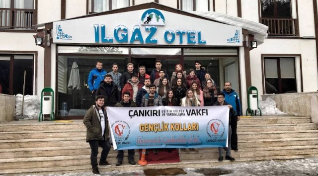 Çankırı Eğitim Kültür Vakfı, Bursiyerleri, Ilgaz Kayak Merkezi gezisi 2017