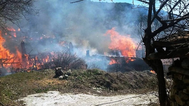 Çankırı, Ilgaz Serçeler Köyü Yangını 2017