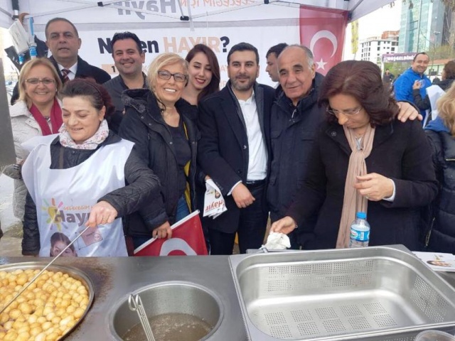 CHP Ataşehir İlçe Başkanlığı Hayır lokması Dağıtımı 2017
