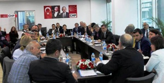 CHP 1 Bölge Milletvekili Adaylar, ilçe başkanları, SKM yöneticileriyle  buluştu