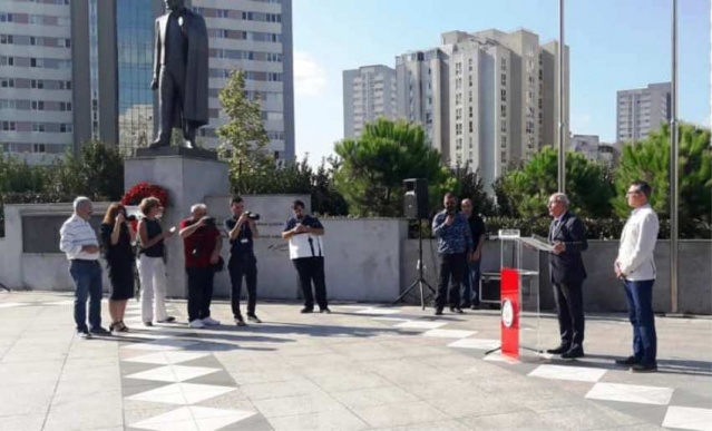 CHP kuruluş yıldönümü, Ataşehir Çelenk töreni 2019