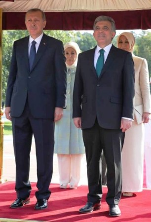 Cumhurbaşkanlığı Töreni, Abdullah Gül, Tayyip Erdoğan 2014