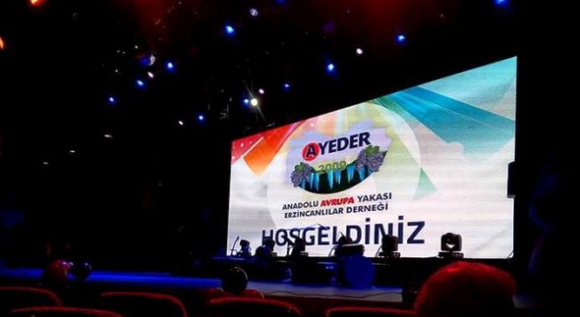Anadolu Avrupa Yakası Erzincanlılar Derneği Şöleni 2017