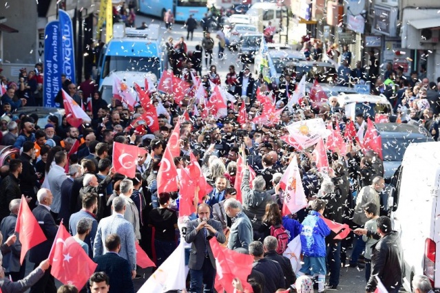 Ak Parti Ataşehir Belediye Başkan Adayı İsmail Erdem. Yenisahra Barbaros Sevgi Yürüyüşü 2019