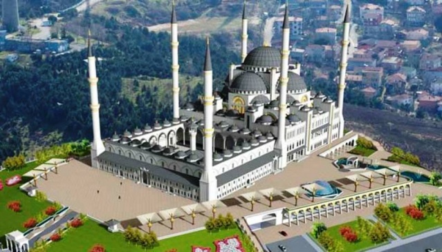 İstanbul Çamlıca Cami Fotoları