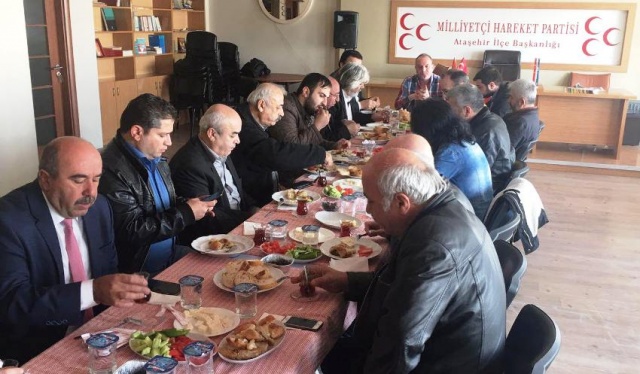 MHP Ataşehir İlçe Başkanlığı, Ataşehir Basını ile Kahvaltıda Buluştu 2018
