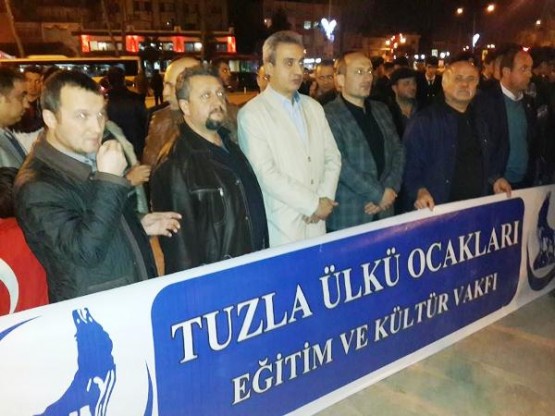 MHP Tuzla. Bayrağa Saygı Yürüyüşü