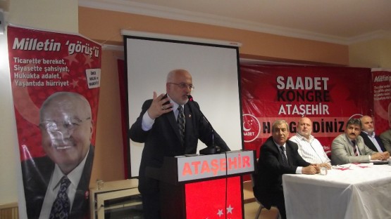 Saadet Partisi Ataşehir İlçe Başkanlığı Olağan Kongresi