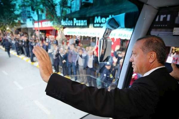 Cumhurbaşkanı Tayyip Erdoğan, Çankırı Ziyareti 2015