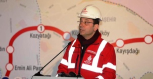 Ekrem İmamoğlu Dudullu Bostancı Metro Hattı inşaatında incelemelerde bulundu