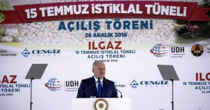 Ilgaz 15 Temmuz İstiklal Tüneli Açılış Fotoları 2016