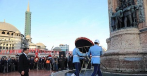 Gazi Mustafa Kemal Atatürk İstanbulda Törenlerle anıldı