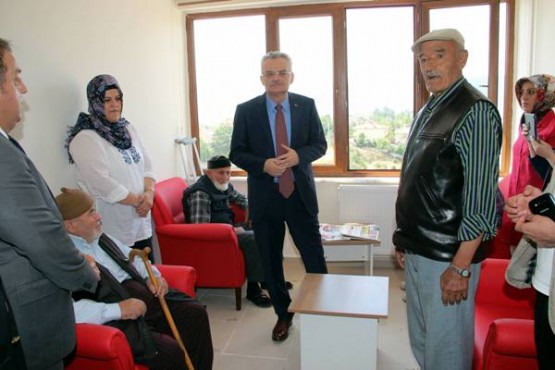 Çankırı Valisi Vahdettin Özcan, Ilgaz Huzurevi Ziyareti