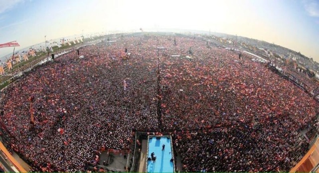 Yenikapı Demokrasi ve Şehitler Mitingi fotoları 2016