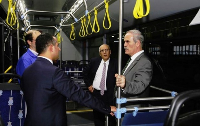 Türkiye'nin ilk yerli metrobüsü Akia
