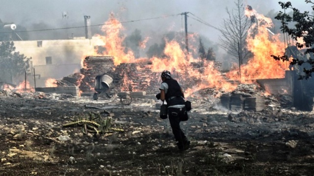Yunanistan Doğal Afet, Orman Yangını 2018