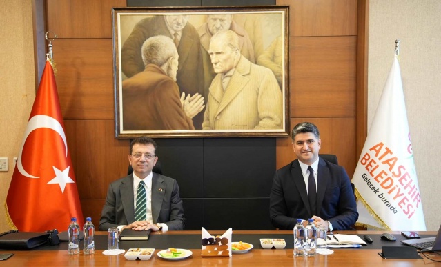 İBB Başkanı Ekrem İmamoğlu, Onursal Adıgüzel, Ataşehir'in sorunları görüşüldü