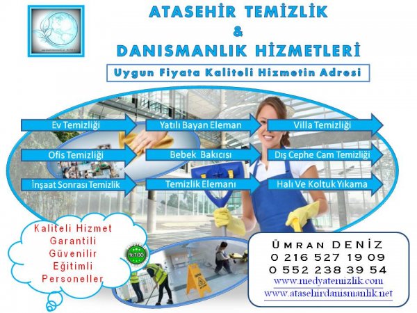 Ataşehir Temizlik Ve Danışmanlık Hizmetleri