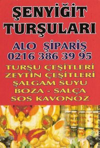 ŞENYİĞİT TURŞULARI ATAŞEHİR