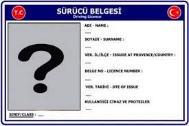 EHLİYET SÜRÜCÜ BELGESİ İÇİN GEREKLİ BELGELER