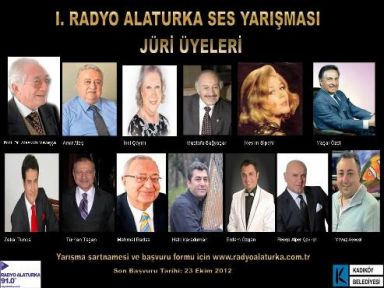 1. Radyo Alaturka Amatör Ses Yarışmasına