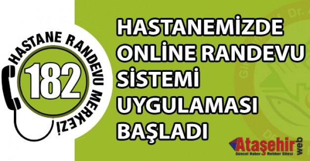 İSTİNYE DEVLET HASTANESİ ONLİNE RANDEVU