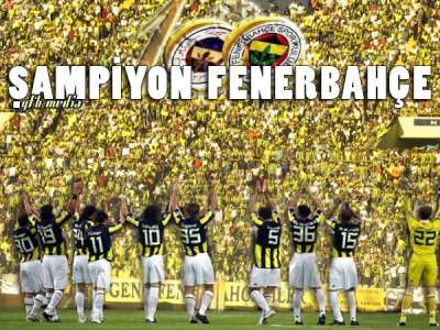 2010-2011 Süper Lig'de Fenerbahçe şampiyon