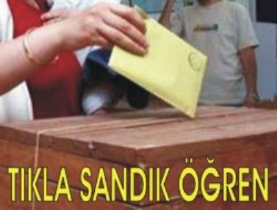 12 Haziran’da Oy kullanacaklar dikkat! TIKLA SANDIK ÖĞREN 