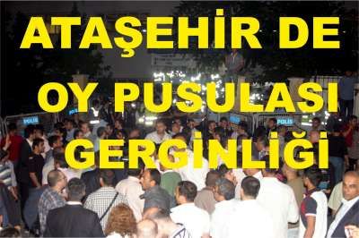 Ataşehir'de oy kavgası