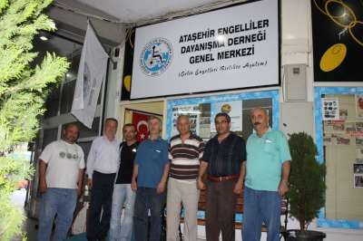 ATAŞEHİR ENGELLİLER DAYANIŞMA DERNEĞİ YENİ YERİNDE ENGELLİLERE HİZMET VERİYOR