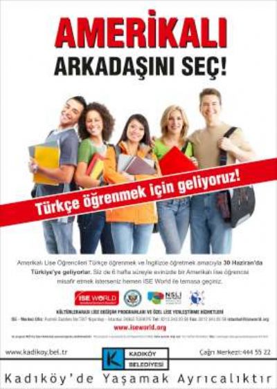 ABD’Lİ ÖĞRENCİLERDEN FİKİRTEPELİ ÇOCUKLARA İNGİLİZCE EĞİTİMİ