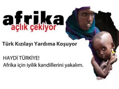 Afrika Açlık Çekiyor Türk Kızılayı Yardıma Koşuyor