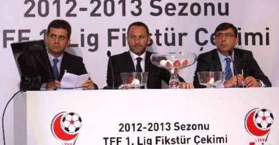 2012-2013 sezonu TFF 1.Lig fikstürü kuraları çekildi.