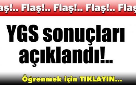 2013 YGS sonuçları açıklandı