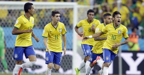 2014 Dünya Kupası açılış maçında Brezilya, Hırvatistan'ı 3-1 yendi.