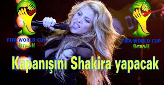 2014 Dünya Kupası Kapanışını Shakira yapacak