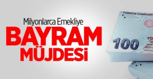 Emekliye Bayramı öncesi müjde