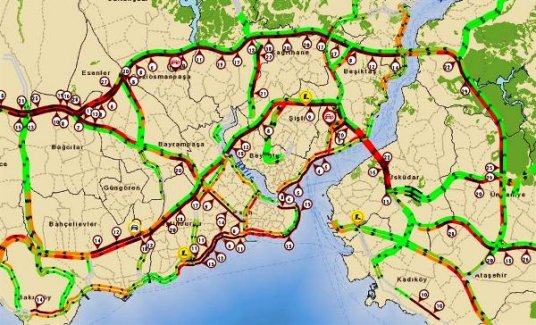 İstanbul, İBB canlı trafik izle, İstanbul trafiği nasıl?