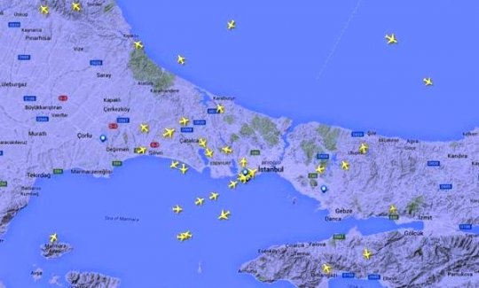 İstanbul Uçuş Trafiği Canlı İzle