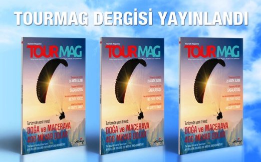 TOURMAG Dergisi Yayın Hayatına Başladı