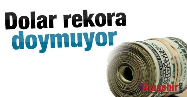 Dolar bir rekor daha kırdı