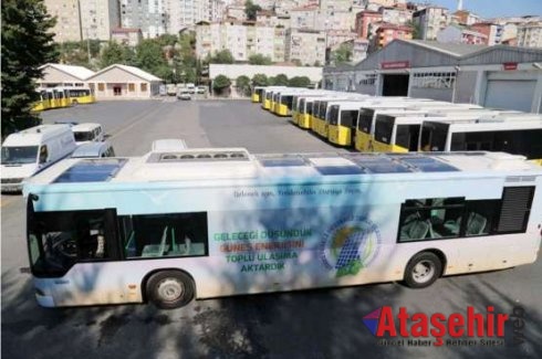 İETT'de Güneş Panelli Otobüsler sefere başlıyor
