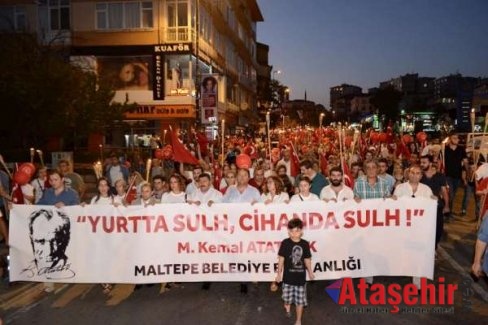 Maltepe'de 30 Ağustos’ta şehitler için sessiz yürüyüş
